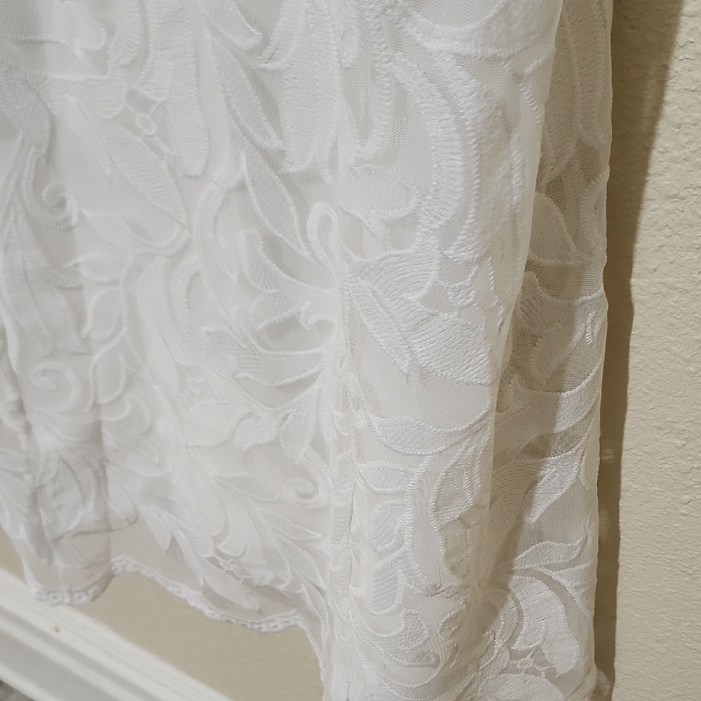 Show Me Your MuMu White Spaghetti Strap Slip Dress - Picture 7 of 16
